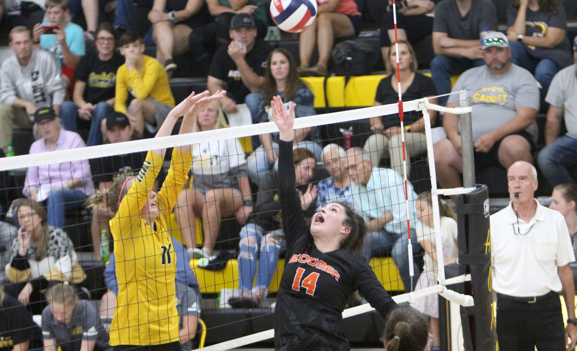 Bloomer at Cadott volleyball 9-13-22